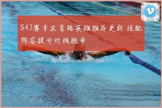 S43赛季发育路英雄推荐更新 适配阵容提升对线胜率